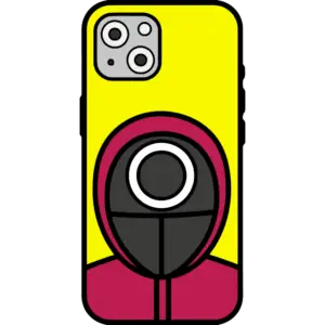 Blekksprut spill telefon veske fargebilde