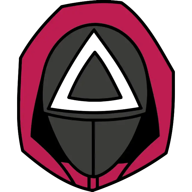 Blekksprut Game Soldier Mask fargebilde