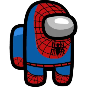 Peter Parker Spider-Man farvet billede
