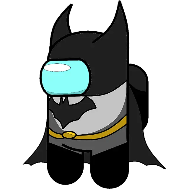 Batman vender tilbage farvet billede
