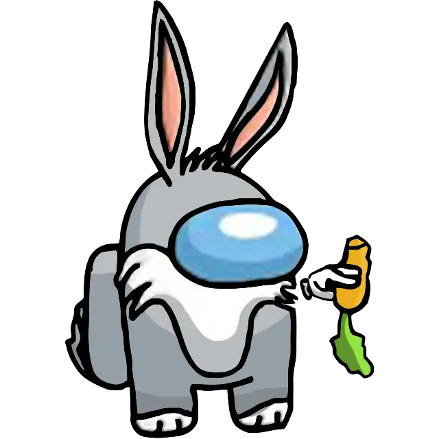 Bugs Bunny kostume farvet billede
