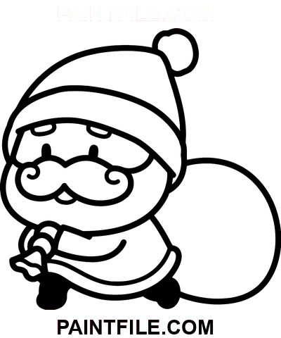 Lille julemand farvelægning side