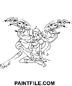 Winx Klub Leder farvelægning side