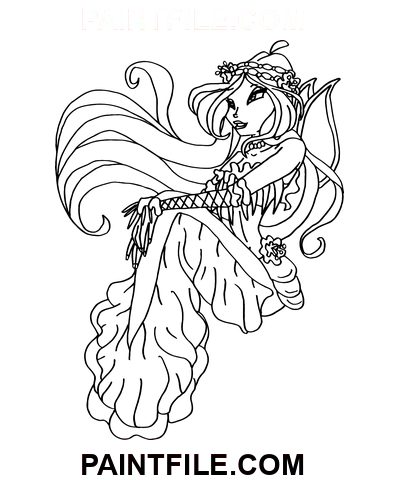 Winx Club Nisser farvelægning side