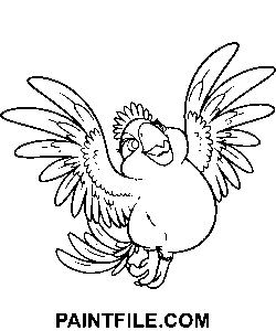Rio Tegning farvelægning side