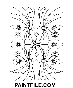 Svært psykedelisk farvelægning side