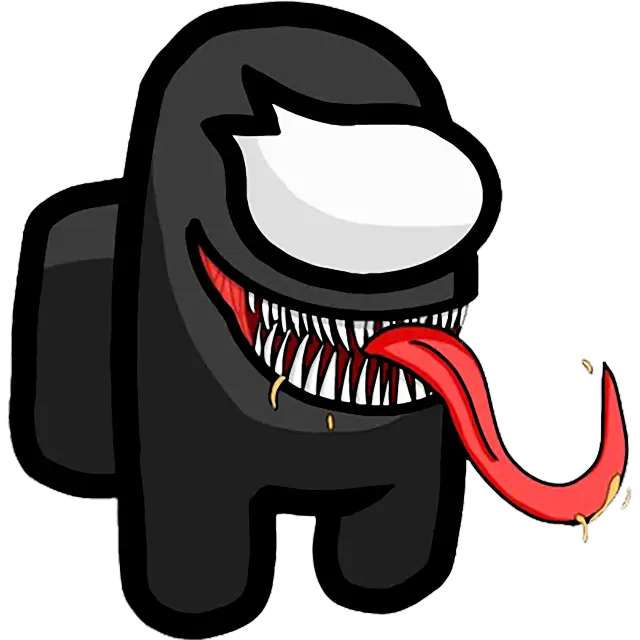 Venom Carnage gekleurde afbeelding