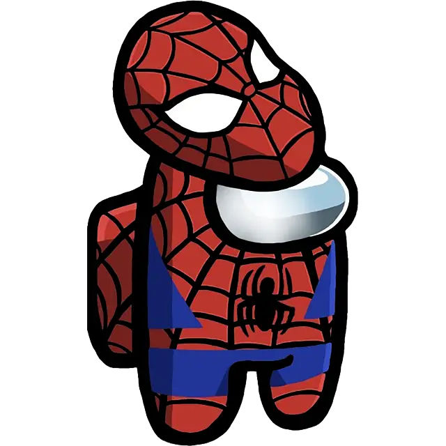 Spider-Man 6 gekleurde afbeelding