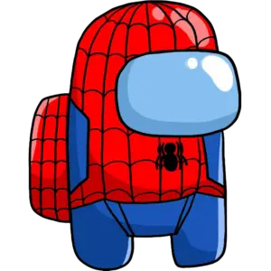 Spider-Man Huid gekleurde afbeelding