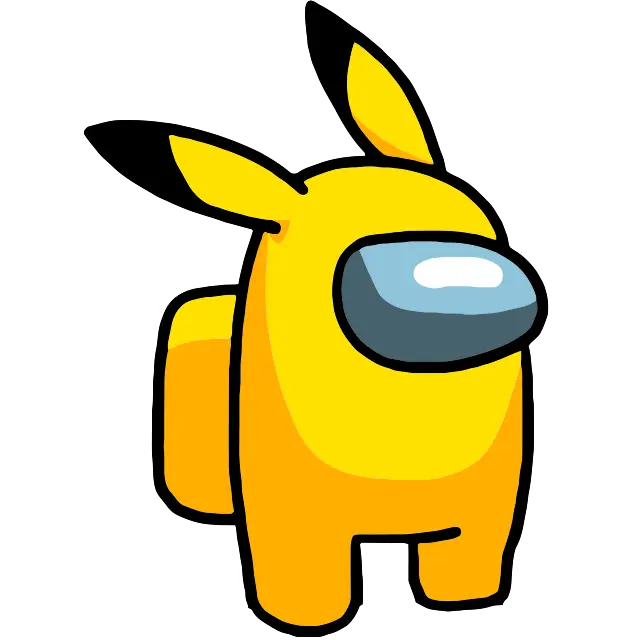 Pokemon Detective Pikachu gekleurde afbeelding