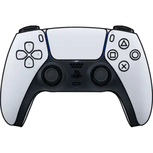 PS5-controller gekleurde afbeelding