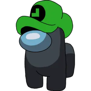 Meneer Luigi gekleurde afbeelding