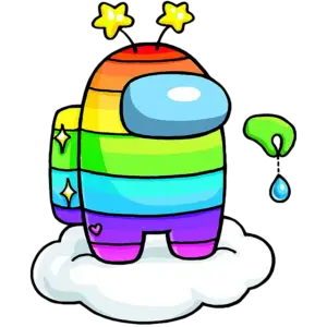 Regenboog Huid gekleurde afbeelding