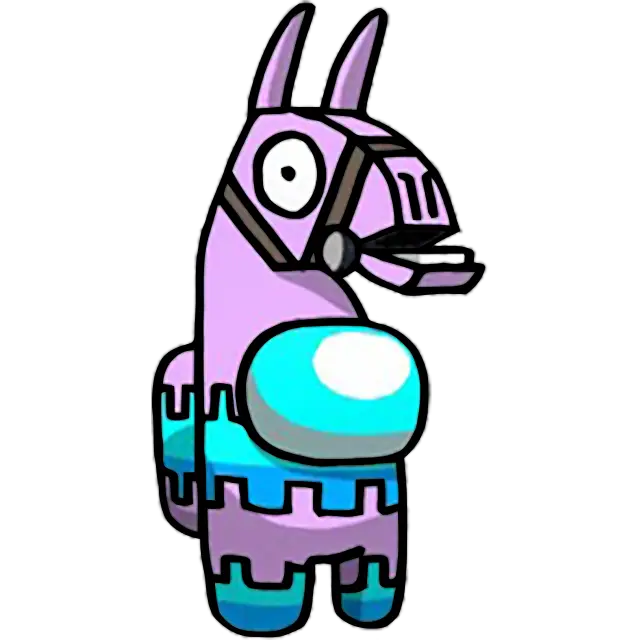 Paard van Troje gekleurde afbeelding