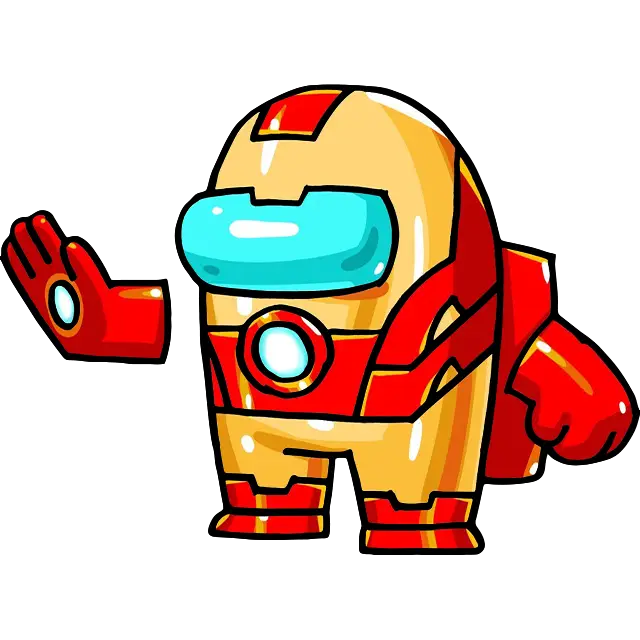 Iron Man obraz kolorowy