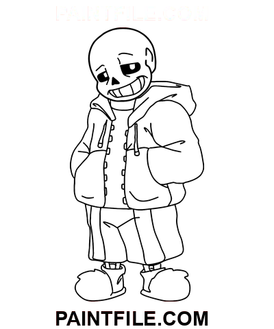 Chłodny Sans kolorowanka