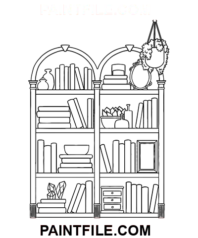 Książki Clipart Rysunek kolorowanka