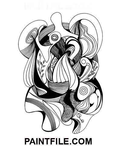 Niesamowita psychodelia kolorowanka