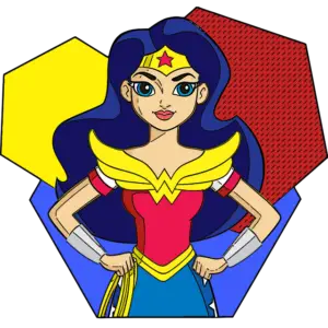 Wonder Woman färgbild
