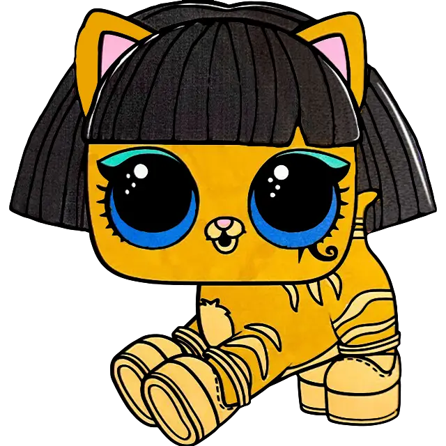 Forntida Meow färgbild