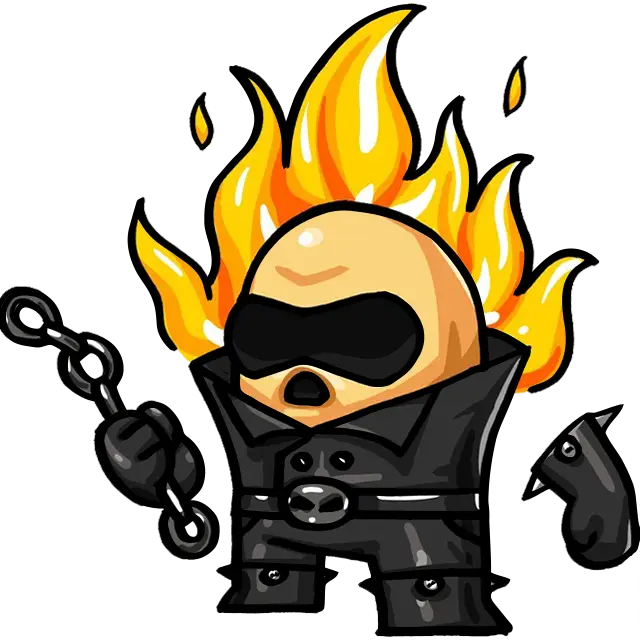Ghost Rider färgbild