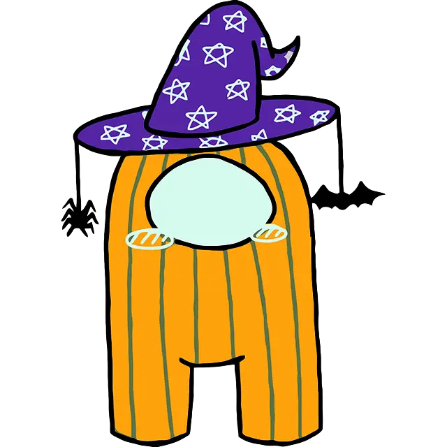 Halloween kostym färgbild
