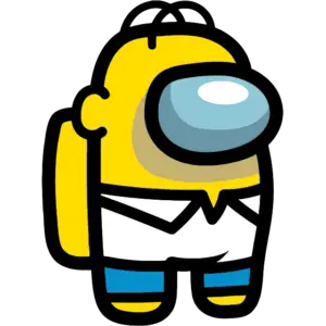 Homer Simpson kostym färgbild