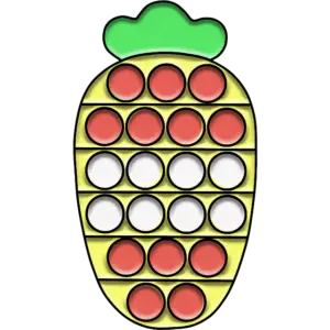 Ananas Popit färgbild