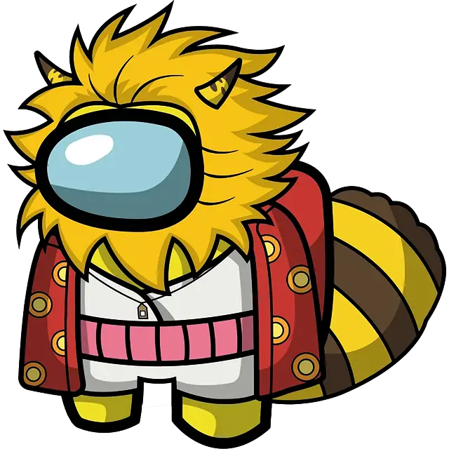 One Piece Character färgbild