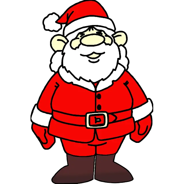 Jul Saint Nicholas färgbild