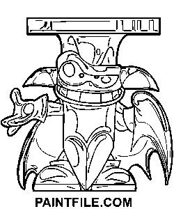 Slår Nailord målarbok