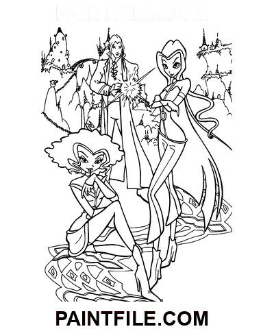 Trixs list målarbok
