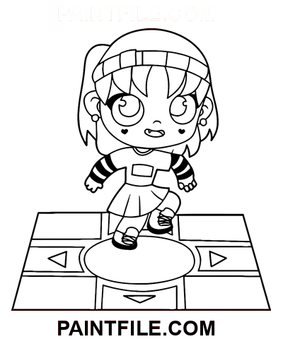avatar, värld, spel Ritning målarbok