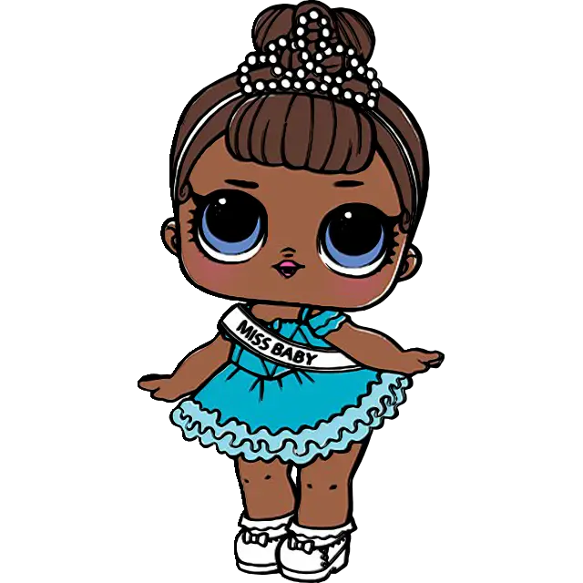 LOL panenka Miss Baby barevný obrázek