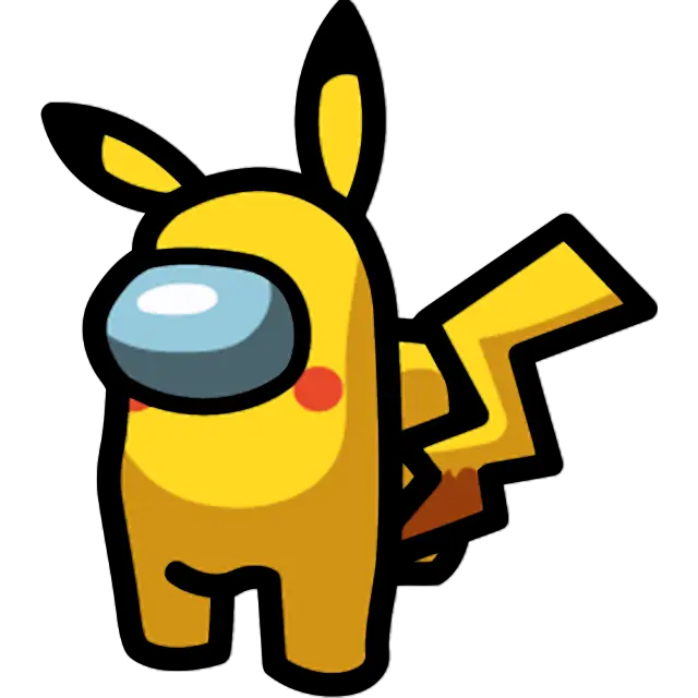 Pikachu Pokémon barevný obrázek
