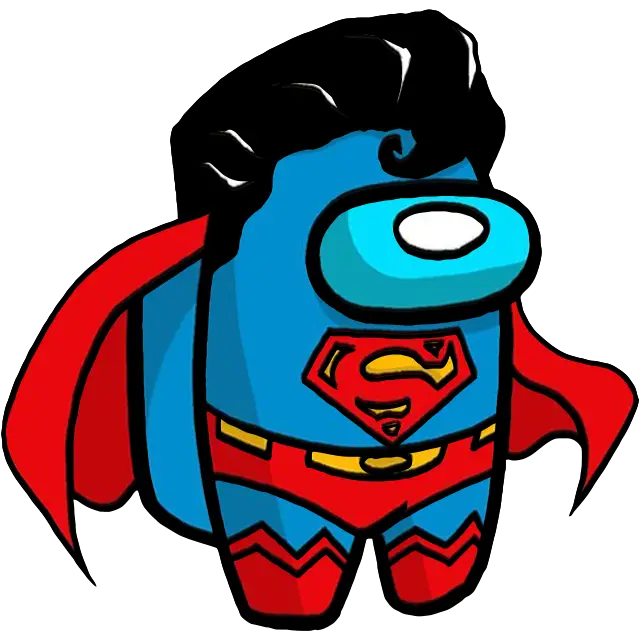 Superman barevný obrázek