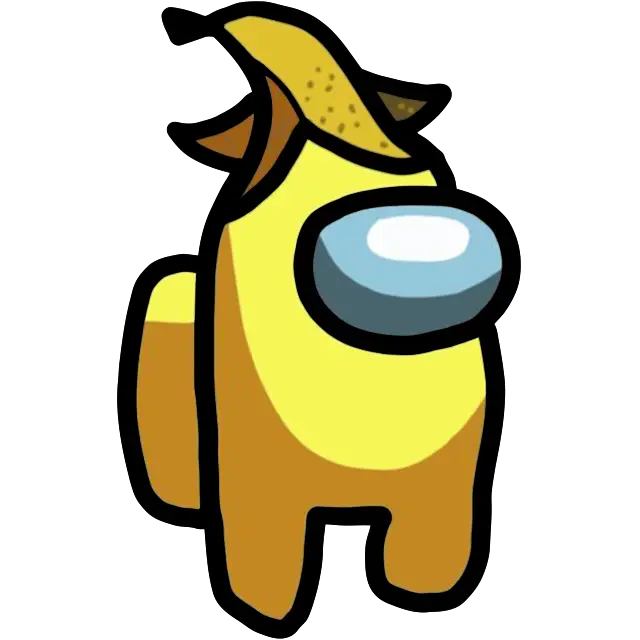 Podvodník Banánový klobouk barevný obrázek