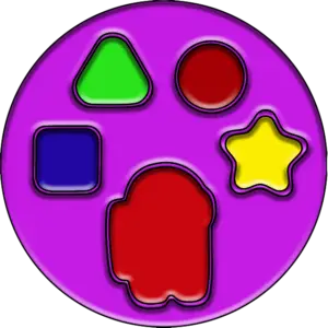 Jednoduchá hračka Dimple barevný obrázek