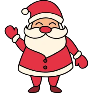 Vánoce 2021 Santa Claus barevný obrázek