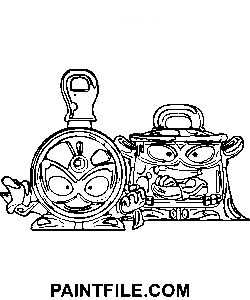 Nejlepší Superzings omalovánka