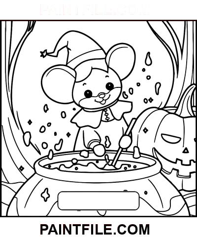 Strašidelné časy vynikající omalovánka