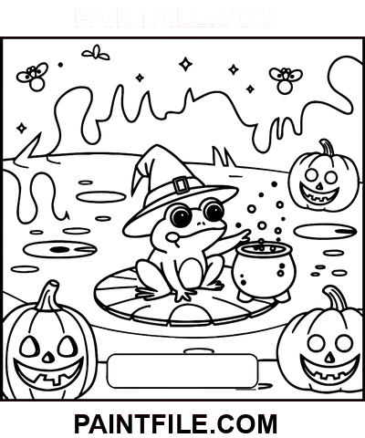 Strašidelné časy pro všechny úrovně dovedností omalovánka