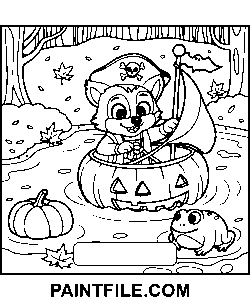 Strašidelné časy pro umění čas omalovánka