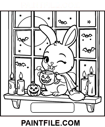 Strašidelné časy pro uměleckou zábavu omalovánka