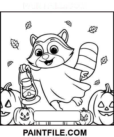 Strašidelné časy pro zábavné učení omalovánka