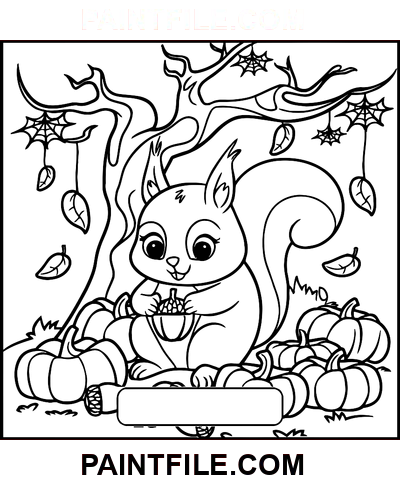 Strašidelné časy pro prázdninovou zábavu omalovánka