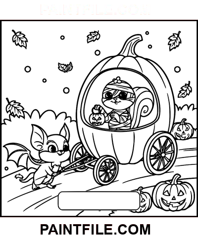 Strašidelné časy pro relaxační terapii omalovánka