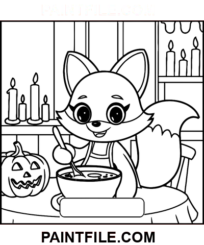 Strašidelné časy jednoduché omalovánka