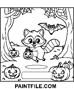 Strašidelné časy podněcují kreativitu omalovánka