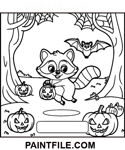 Strašidelné časy podněcují kreativitu omalovánka